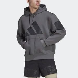 Adidas [XS] Best of Adidas Training Hoodie Grey Five